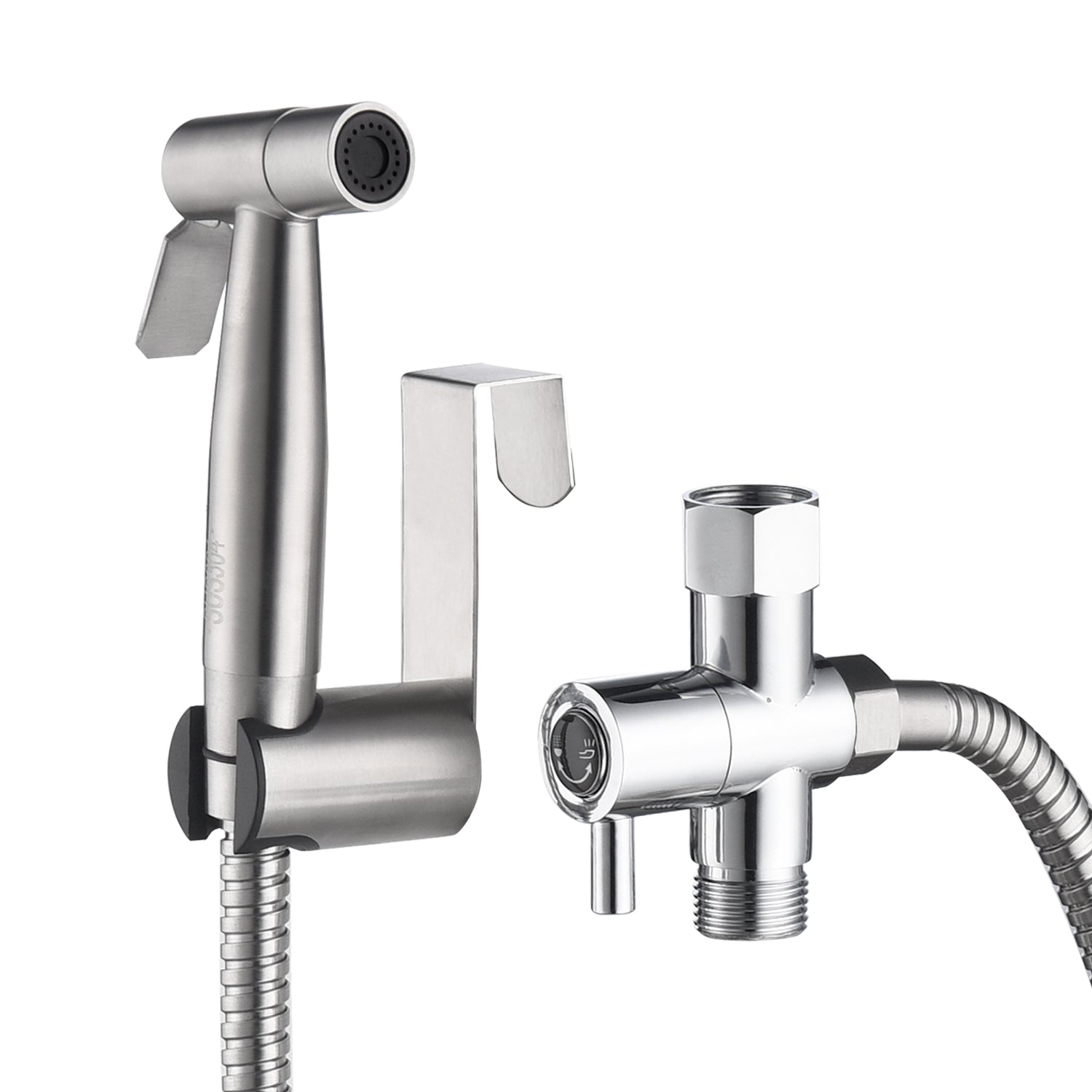 Handheld Bidet Toilet Sprayer Kit Jet Faucet Brass Stainless Steel  Attachment