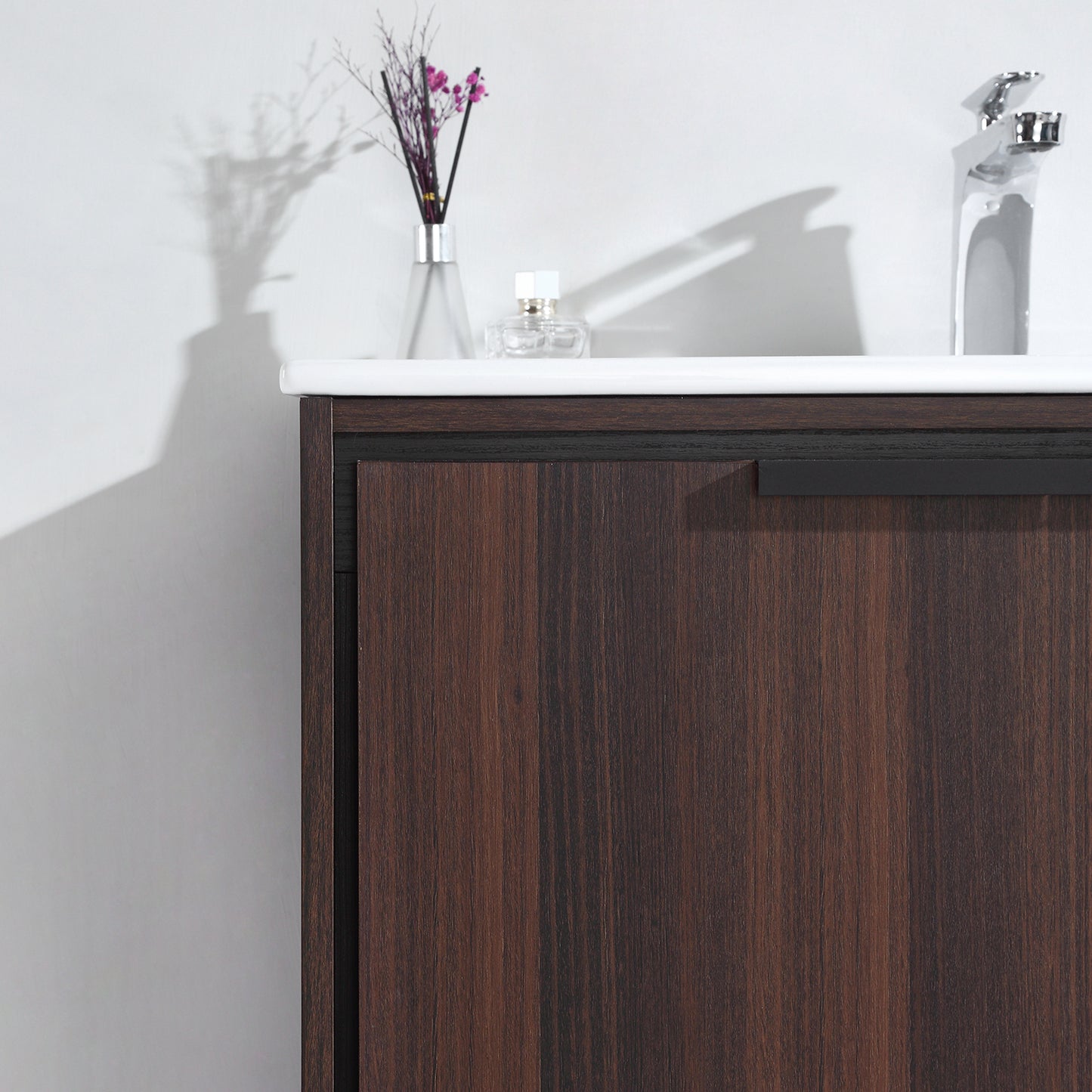 24 in. Bathroom Vanity Set with Ceramic Top