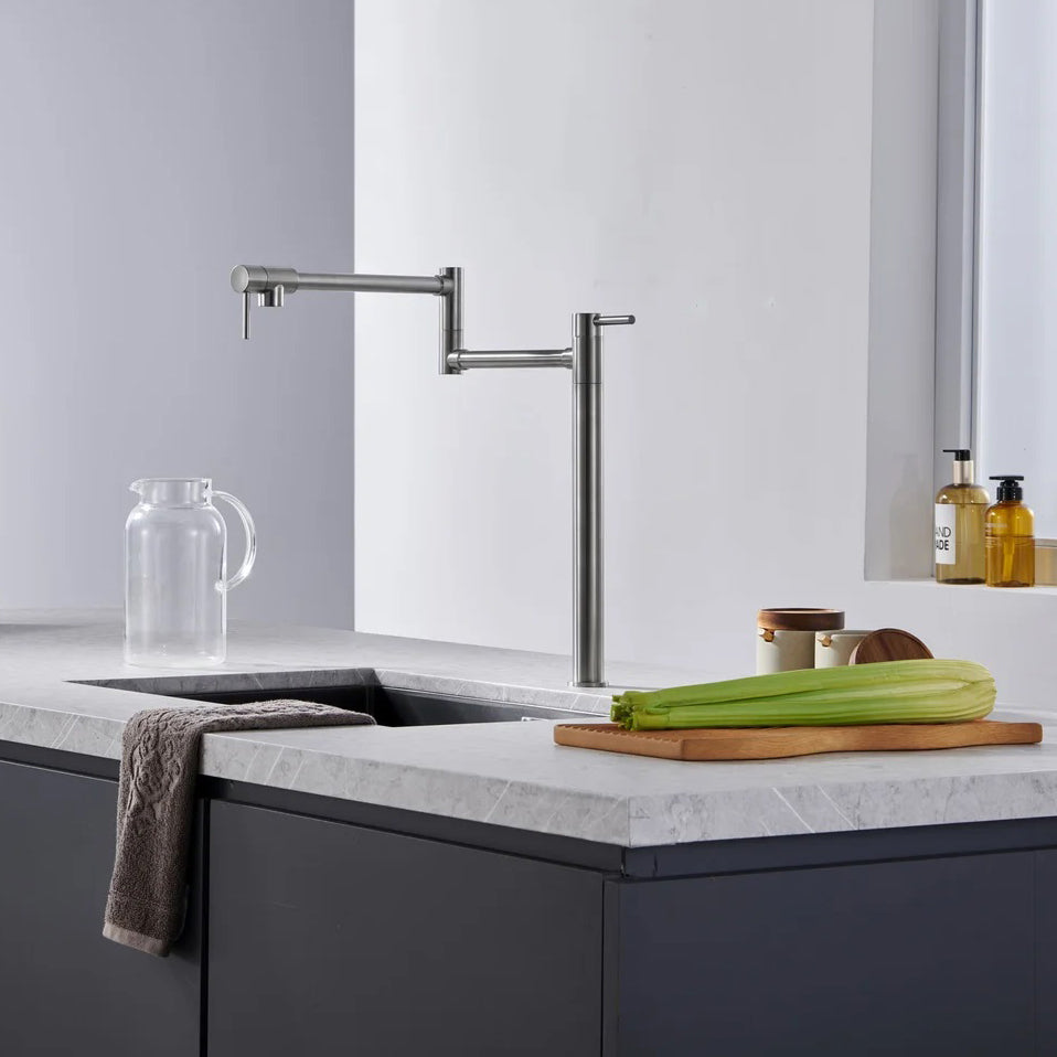 Touchless Pot Filler Kitchen Rotary Faucet