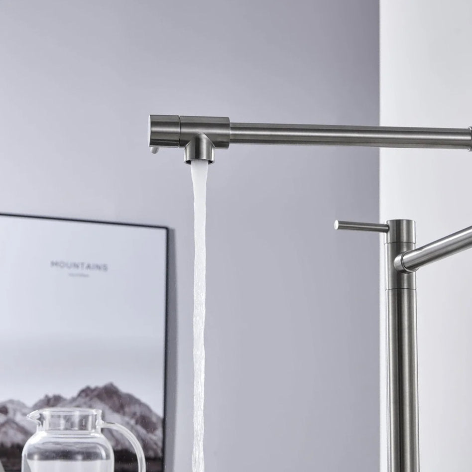 Touchless Pot Filler Kitchen Rotary Faucet