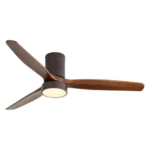 60 in. Intergrated LED Indoor Black Smart Ceiling Fan with Light and Remote Include Light Kit