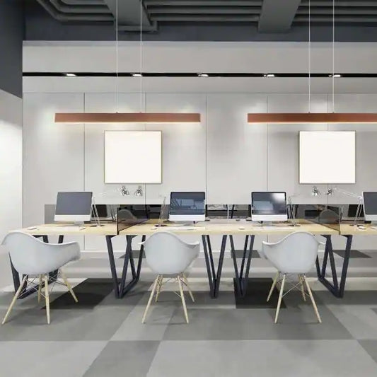 39.7 in. L 20-Watt Integrated LED Brown Pendant Light