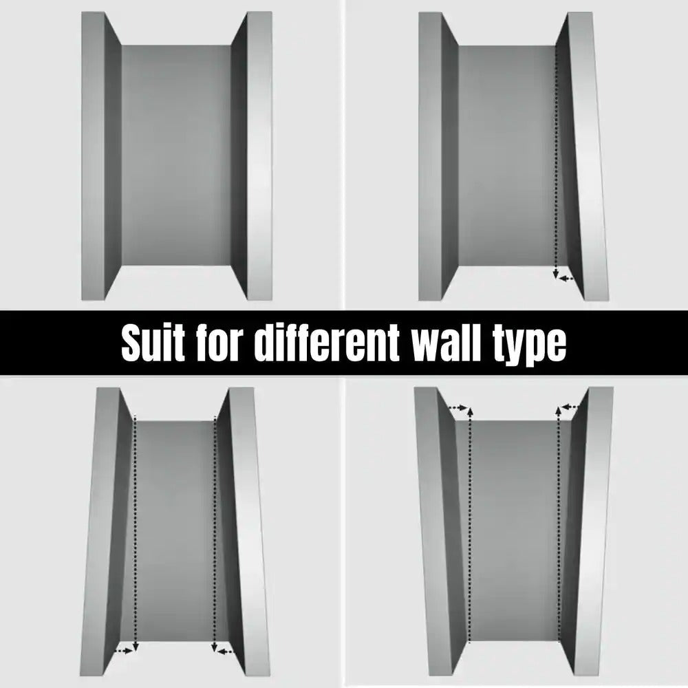 30-31 1/4'' in. W x 72 in. H Pivot Swing Minimalist Frameless Shower Door Matte Black Clear Glass