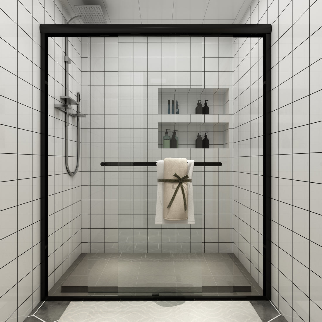 Toolkiss TK19118 sliding shower door installation
