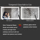 Customized H LED Rectangular Frameless Anti-Fog Bathroom Mirror Front & Backlit Light(8-12 weeks)