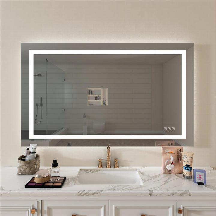 Lighted Bathroom Mirrors-Vanity Mirror With Lights – toolkiss united states