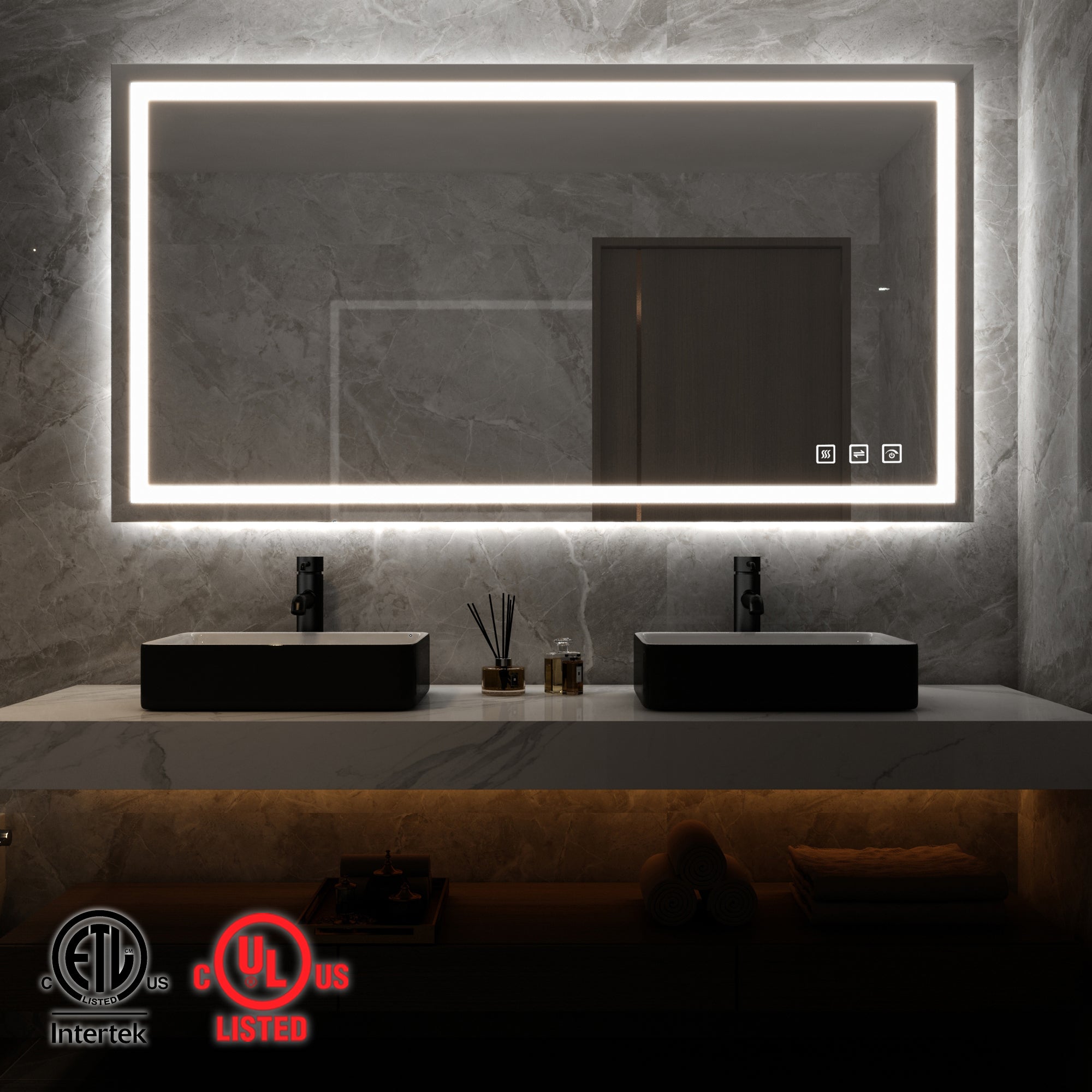 Bathroom Mirror Anti-Fog - SKM Industries