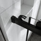 TOOLKISS Sliding Frameless Shower Door wtih Double Towel Bars Customization(TK19069)