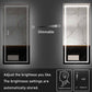 72 in. W x 36 in. H LED Large Rectangular Frameless Anti-Fog Bathroom Mirror Front & Backlit