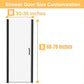 TOOLKISS Pivot Swing Frameless Shower Doors Customization(FP)