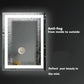 24 in. W x 32 in. H Frameless Anti-Fog LED Bathroom Vanity Mirror Front Light