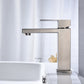 Single Hole Waterfall Bathroom Faucet for Sink Clearance Widespread Brushed Nickel Chrome Brass Stainless Steel Modern Laundry Washbasin