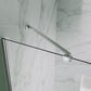 47.75 in. W x 58 in. H Bi-Fold Frameless Bathtub Shower Door with Clear Glass
