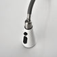 White Contemporary Kitchen Faucet with Pull Out/Down Sprayer Single Handle 1 or 3 Holes