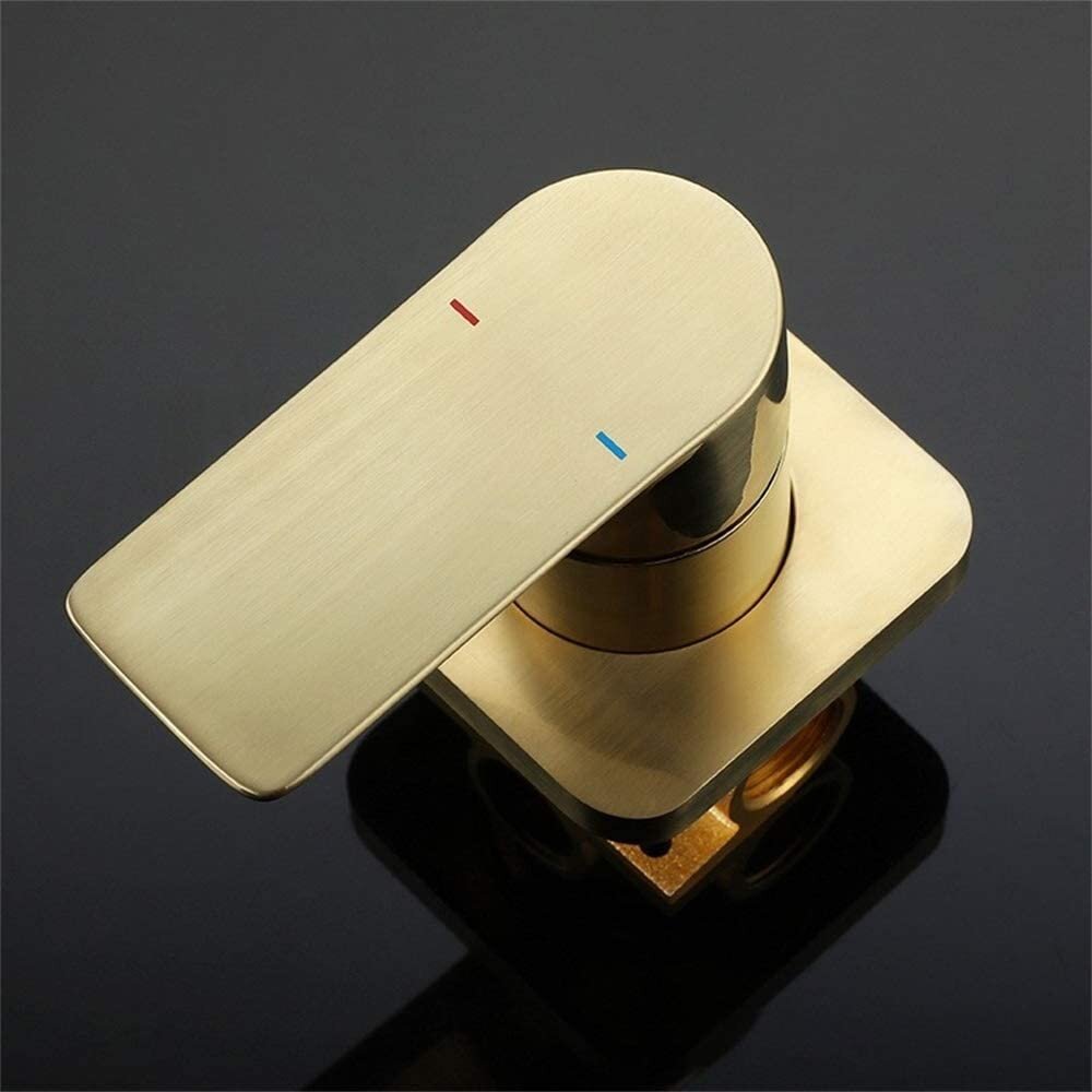 Solid Brass Wall Mounted Bathroom Faucet